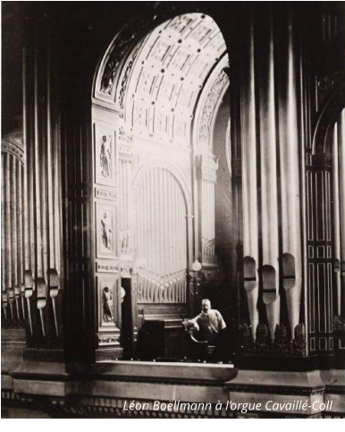 Léon Boëllmann à l’orgue Cavaillé-Coll